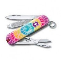 VICTORINOX CLASSIC SD PATTERNS OF THE WORLD LIMITED EDITION POCKET KNIFE: TIE DYE